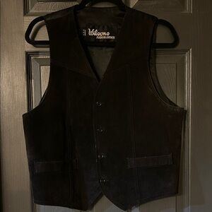 Wilsons Leather Suede & Leather Black Label